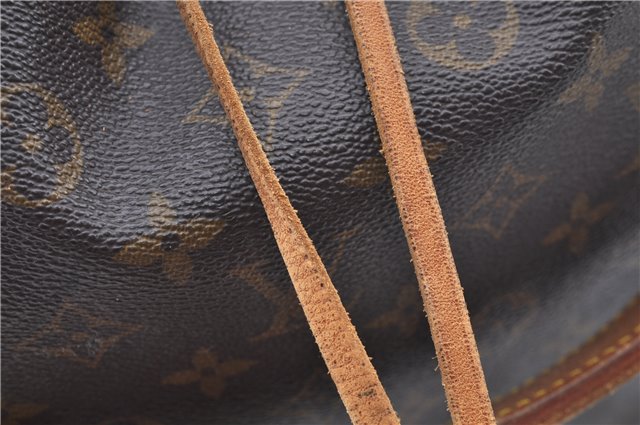 Authentic Louis Vuitton Monogram Noe Shoulder Drawstring Bag M42224 LV J7741