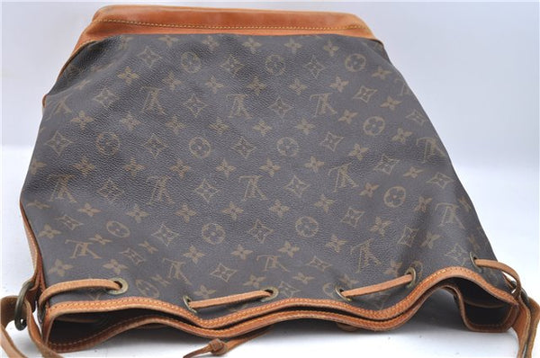 Authentic Louis Vuitton Monogram Noe Shoulder Drawstring Bag M42224 LV J7741