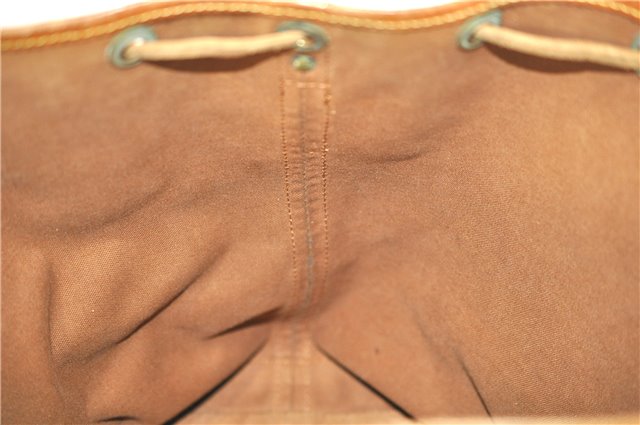 Authentic Louis Vuitton Monogram Noe Shoulder Drawstring Bag M42224 LV J7741