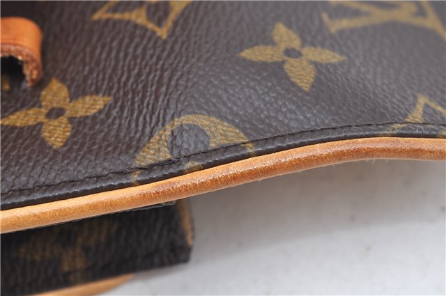 Auth Louis Vuitton Monogram Pochette Florentine Pouch Waist Bag M51855 LV J7743