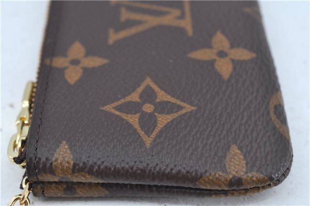 Authentic Louis Vuitton Monogram Pochette Cles Coin Purse Case M62650 Box J7751