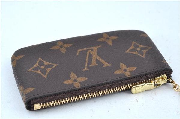 Authentic Louis Vuitton Monogram Pochette Cles Coin Purse Case M62650 Box J7751