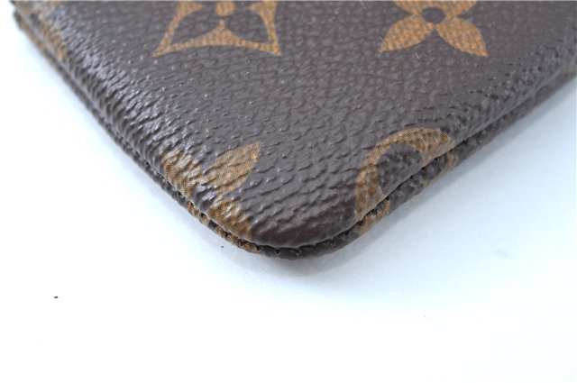 Authentic Louis Vuitton Monogram Pochette Cles Coin Purse Case M62650 Box J7751