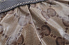 Authentic GUCCI GG Crystal Shoulder Hand Tote Bag PVC Leather 223964 Brown J7766