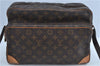 Authentic Louis Vuitton Monogram Nile 34 Shoulder Cross Body Bag M45242 LV J7792