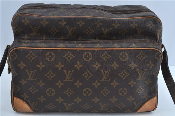Authentic Louis Vuitton Monogram Nile 34 Shoulder Cross Body Bag M45242 LV J7792