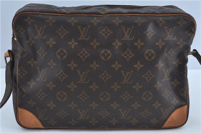 Authentic Louis Vuitton Monogram Nile 34 Shoulder Cross Body Bag M45242 LV J7792