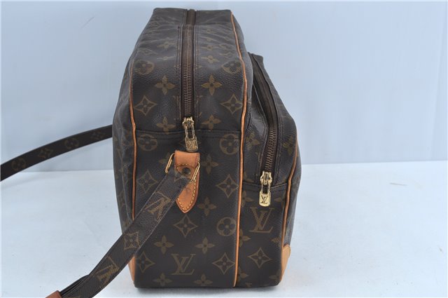 Authentic Louis Vuitton Monogram Nile 34 Shoulder Cross Body Bag M45242 LV J7792