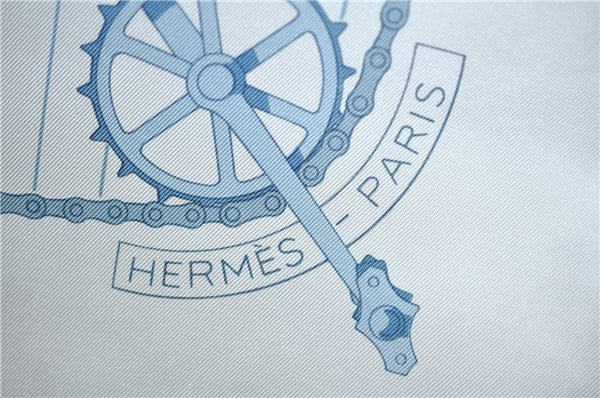 Authentic HERMES Carre 90 Scarf "LES BECANES" Silk White Box J7795