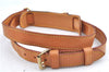 Authentic Louis Vuitton Leather Shoulder Strap Beige Size 35-42.5" LV J7812