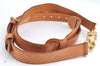 Authentic Louis Vuitton Leather Shoulder Strap Beige Size 35-42.5" LV J7812