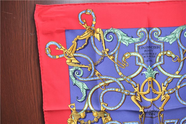 Auth HERMES Petit Carre 40 Scarf Handkerchief 