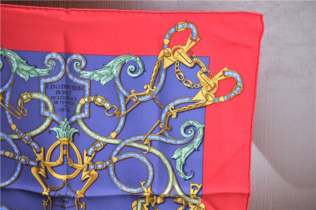 Auth HERMES Petit Carre 40 Scarf Handkerchief 