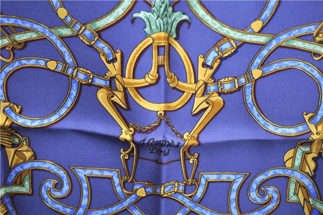 Auth HERMES Petit Carre 40 Scarf Handkerchief 