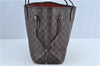 Authentic Louis Vuitton Damier Neverfull MM Shoulder Tote Bag N51105 LV J7866