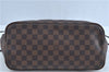 Authentic Louis Vuitton Damier Neverfull MM Shoulder Tote Bag N51105 LV J7866