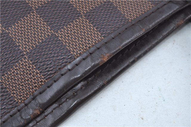 Authentic Louis Vuitton Damier Neverfull MM Shoulder Tote Bag N51105 LV J7866