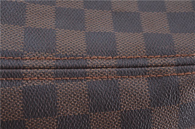 Authentic Louis Vuitton Damier Neverfull MM Shoulder Tote Bag N51105 LV J7866