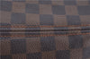 Authentic Louis Vuitton Damier Neverfull MM Shoulder Tote Bag N51105 LV J7866