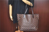 Authentic Louis Vuitton Damier Neverfull MM Shoulder Tote Bag N51105 LV J7866