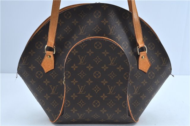 Authentic Louis Vuitton Monogram Ellipse Shopping Shoulder Bag M51128 LV J7871