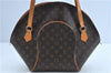 Authentic Louis Vuitton Monogram Ellipse Shopping Shoulder Bag M51128 LV J7871
