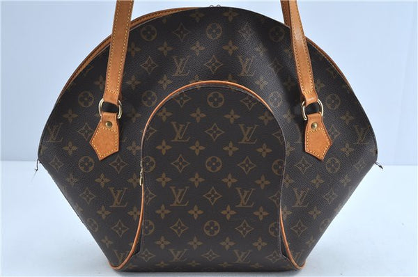 Authentic Louis Vuitton Monogram Ellipse Shopping Shoulder Bag M51128 LV J7871