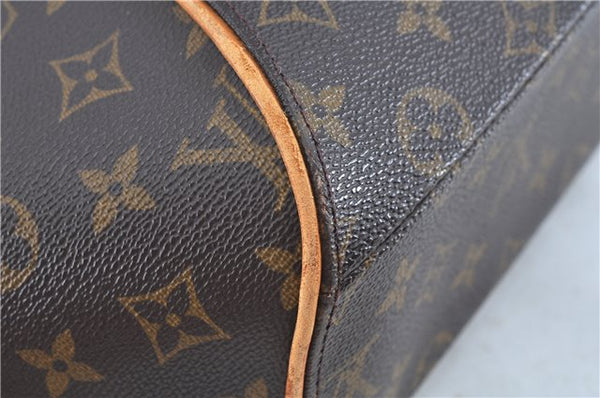 Authentic Louis Vuitton Monogram Ellipse Shopping Shoulder Bag M51128 LV J7871
