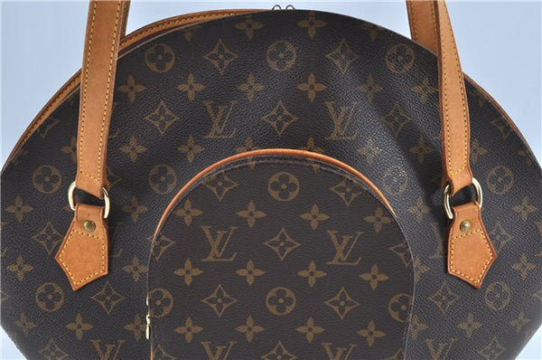 Authentic Louis Vuitton Monogram Ellipse Shopping Shoulder Bag M51128 LV J7871