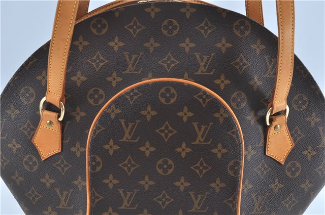 Authentic Louis Vuitton Monogram Ellipse Shopping Shoulder Bag M51128 LV J7871