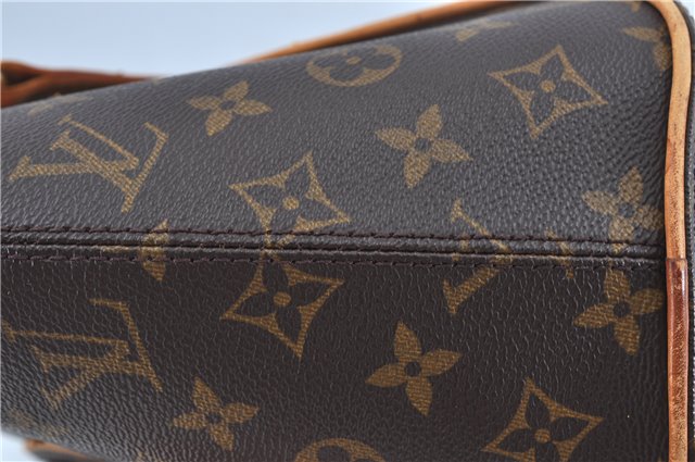 Authentic Louis Vuitton Monogram Ellipse Shopping Shoulder Bag M51128 LV J7871