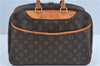 Authentic Louis Vuitton Monogram Deauville Hand Bag M47270 LV J7872