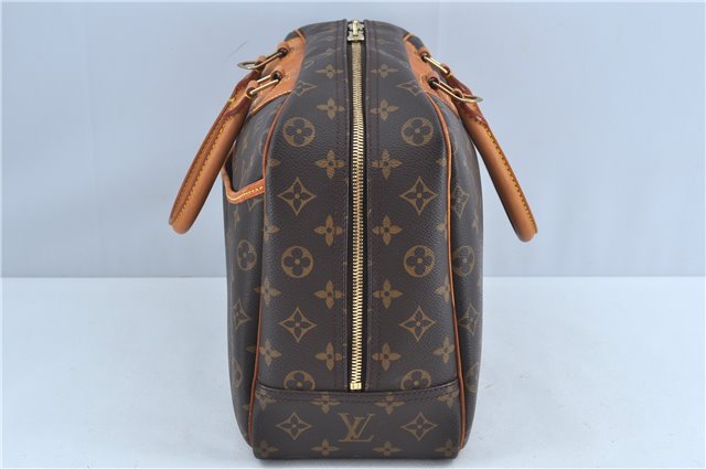 Authentic Louis Vuitton Monogram Deauville Hand Bag M47270 LV J7872