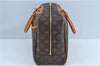 Authentic Louis Vuitton Monogram Deauville Hand Bag M47270 LV J7872
