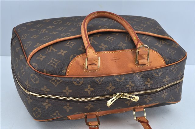 Authentic Louis Vuitton Monogram Deauville Hand Bag M47270 LV J7872