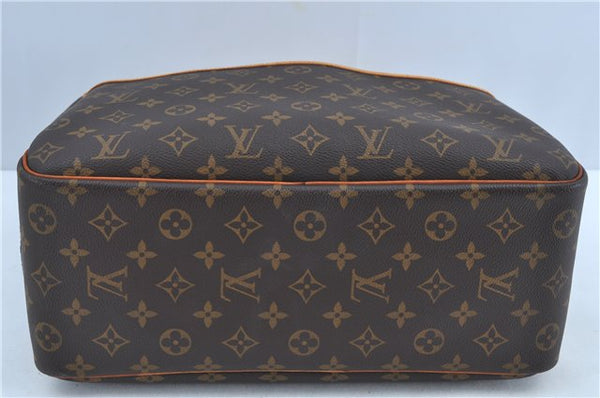 Authentic Louis Vuitton Monogram Deauville Hand Bag M47270 LV J7872