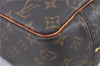 Authentic Louis Vuitton Monogram Deauville Hand Bag M47270 LV J7872