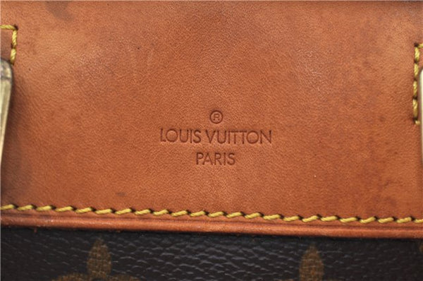 Authentic Louis Vuitton Monogram Deauville Hand Bag M47270 LV J7872