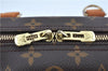 Authentic Louis Vuitton Monogram Deauville Hand Bag M47270 LV J7872