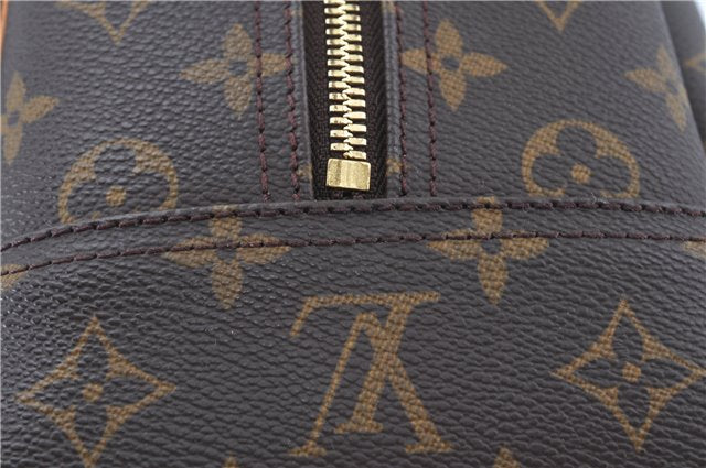 Authentic Louis Vuitton Monogram Deauville Hand Bag M47270 LV J7872