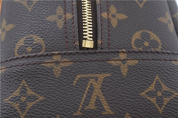 Authentic Louis Vuitton Monogram Deauville Hand Bag M47270 LV J7872