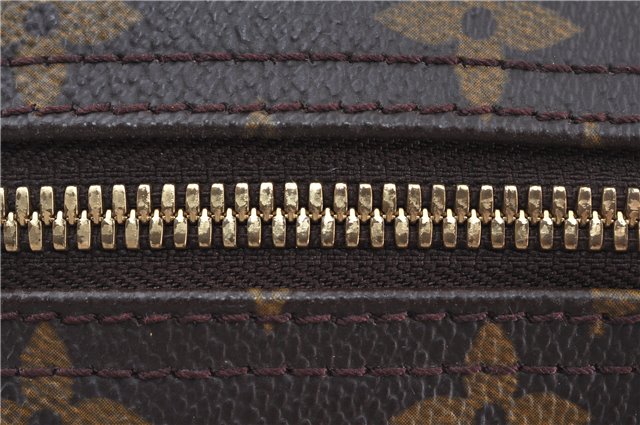 Authentic Louis Vuitton Monogram Deauville Hand Bag M47270 LV J7872