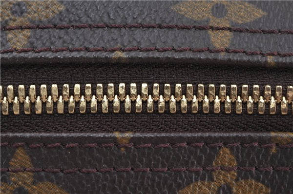 Authentic Louis Vuitton Monogram Deauville Hand Bag M47270 LV J7872