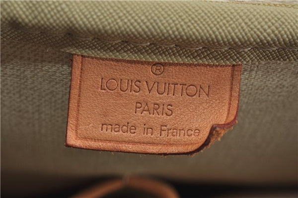 Authentic Louis Vuitton Monogram Deauville Hand Bag M47270 LV J7872