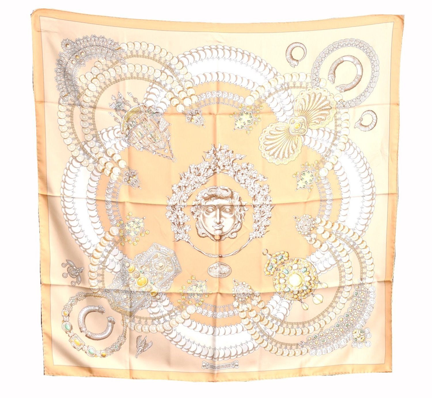 Authentic HERMES Carre 90 Scarf 