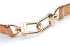 Authentic Louis Vuitton Leather Shoulder Strap Beige Size 35.2-42.1" LV J7914