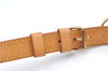 Authentic Louis Vuitton Leather Shoulder Strap Beige Size 35.2-42.1" LV J7914
