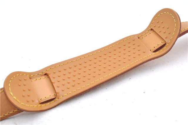 Authentic Louis Vuitton Leather Shoulder Strap Beige Size 35.2-42.1