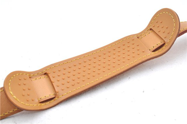 Authentic Louis Vuitton Leather Shoulder Strap Beige Size 35.2-42.1" LV J7914