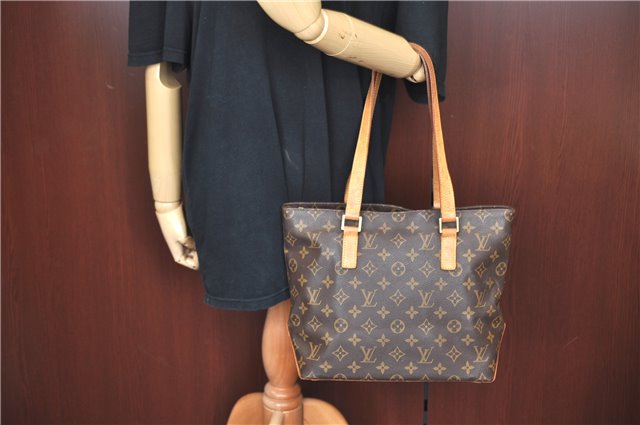 Authentic Louis Vuitton Monogram Cabas Piano Shoulder Tote Bag M51148 LV J7963